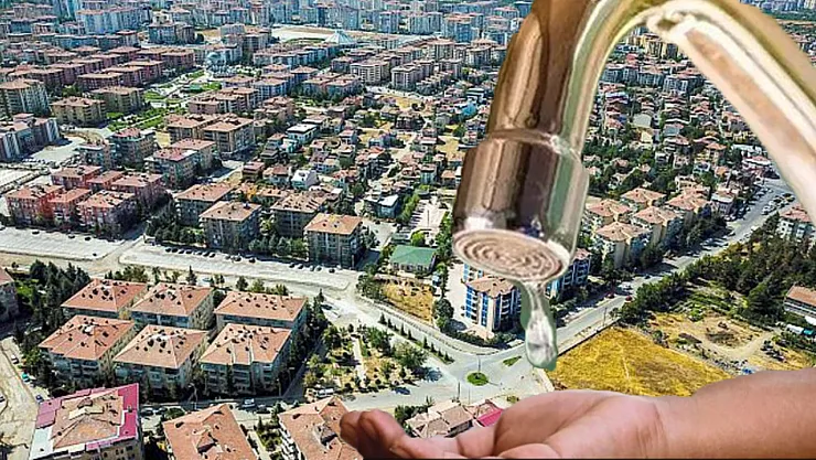 Özalper'de her akşam yaşanan su kesintileri isyan ettirdi!