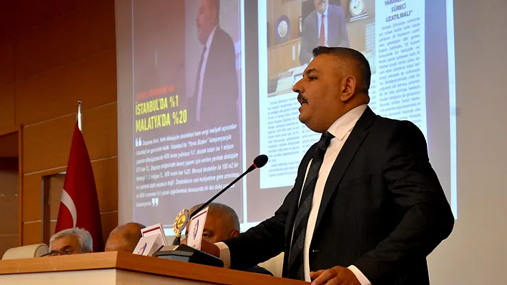 Sadıkoğlu'dan çağrı! Malatya yerinde dönüşemedi!