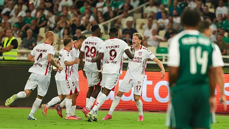 Samsunspor Avrupa'da İlk Maçta Mağlup Oldu: 2-1