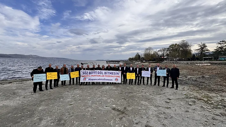 Sapanca Gölü'nde Alarm: Muhtarlardan 'Söz Bitti, Göl Bitmesin' Çağrısı
