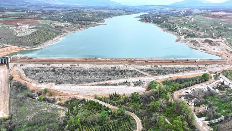 Sultansuyu Barajı'nda onarım sürüyor