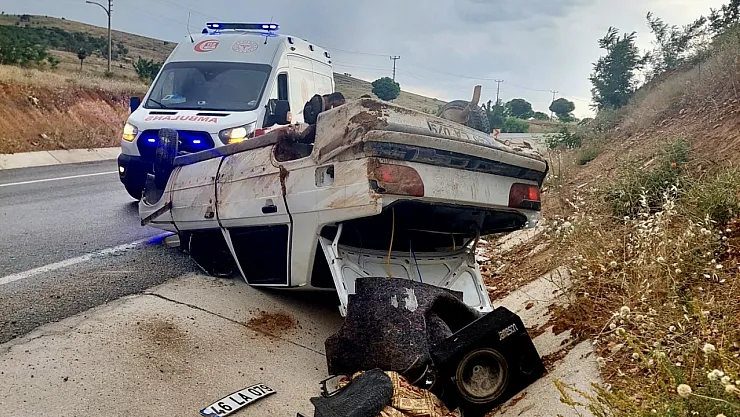 Trafik kazasında 1 kişi yaralandı