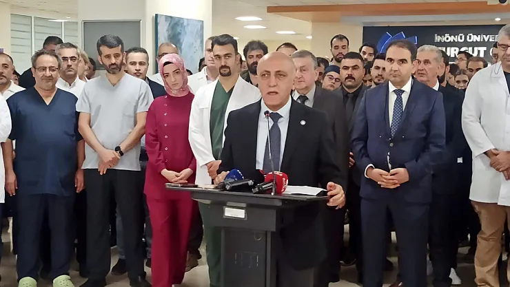 Turgut Özal Tıp Merkezi'nde Şiddet Protestosu