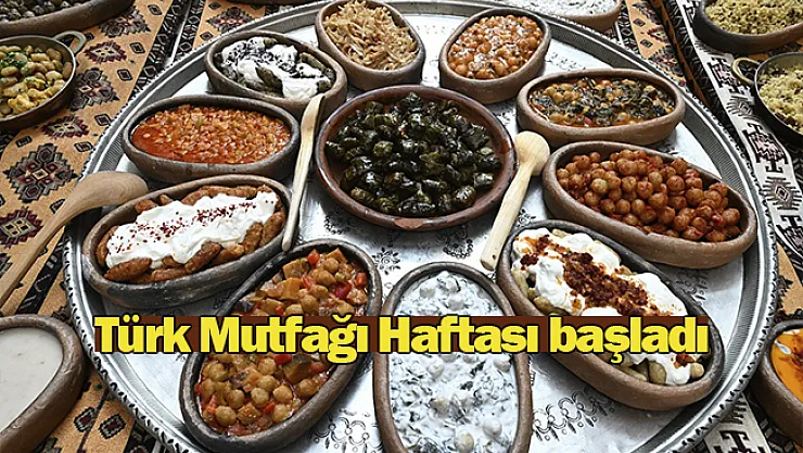Türk Mutfağı Haftası, Malatya'da coşkuyla başladı