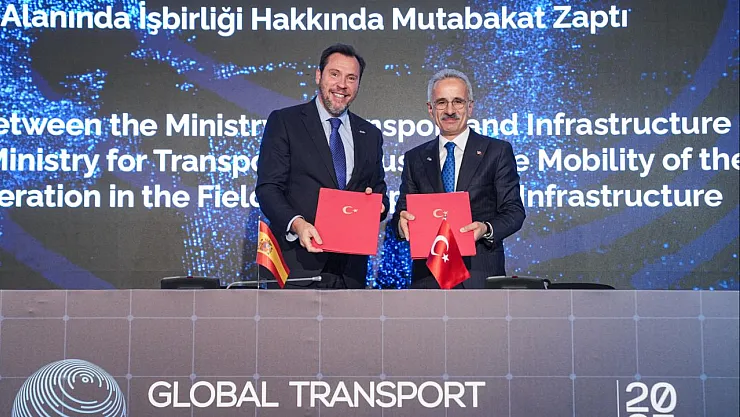 Türkiye ile İspanya ulaştırma ve altyapı alanında işbirliği yaptı