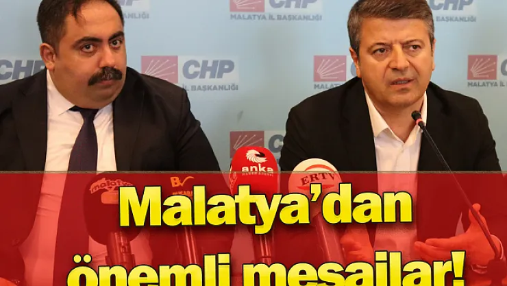 Tutdere Malatya'da... 'Adıyaman'daki çalışmalar Malatya'da yankı bulacak'