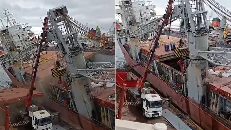 Tuzla Tersanesi'nde Feci Kaza: Gemi Yan Yattı, Bir İşçi Hayatını Kaybetti!