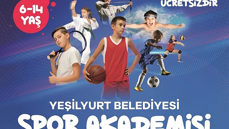 Ücretsiz spor akademisi kayıtları başlıyor