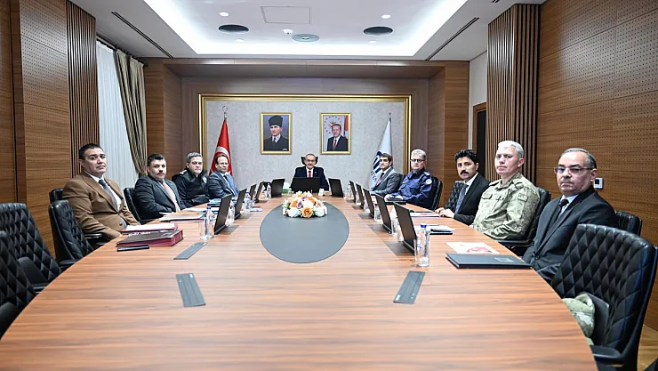 Vali Yavuz Başkanlığında Kritik Asayiş Başlıkları Değerlendirildi