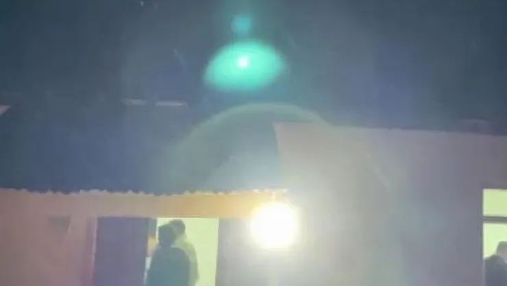 Yaz ortasında kar yağdı