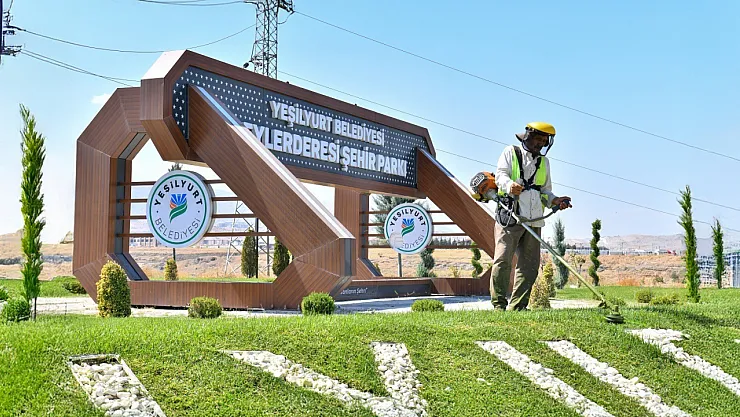 Yeşilyurt'a park mesaisi: Bakım onarım çalışmaları başladı
