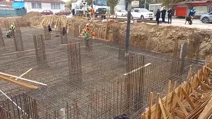 Dilek Mahallesi'nin Yeni Camisinin Temeli Atıldı