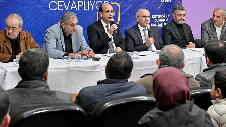 Yeşilyurt'ta Mahalle Toplantıları Devam Ediyor