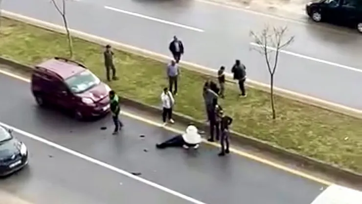 Yeşilyurt'ta Trafik Kazası: Yaya Yoğun Bakımda