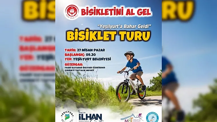 Yeşilyurt'ta yeşillere doğru pedal çevirecekler