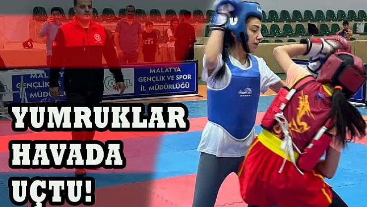 Yumruklar havada uçuştu!