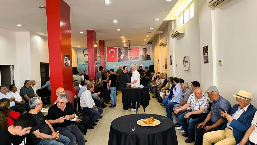 CHP İl Başkanlığı'nda bayramlaşma töreni!