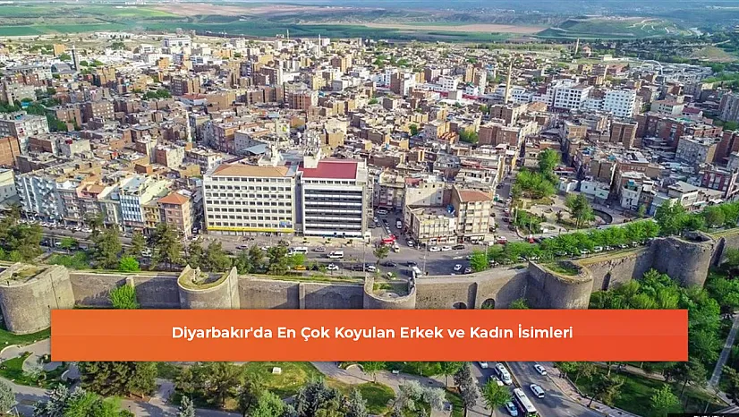 Diyarbakır'da En Çok Koyulan Erkek ve Kadın İsimleri