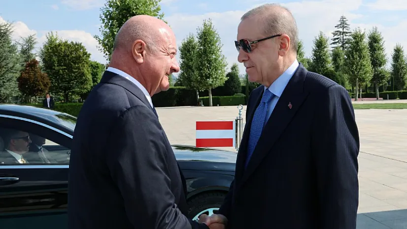 Erdoğan ile Avusturya Başbakanı Stocker Ankara'da Masaya Oturdu!