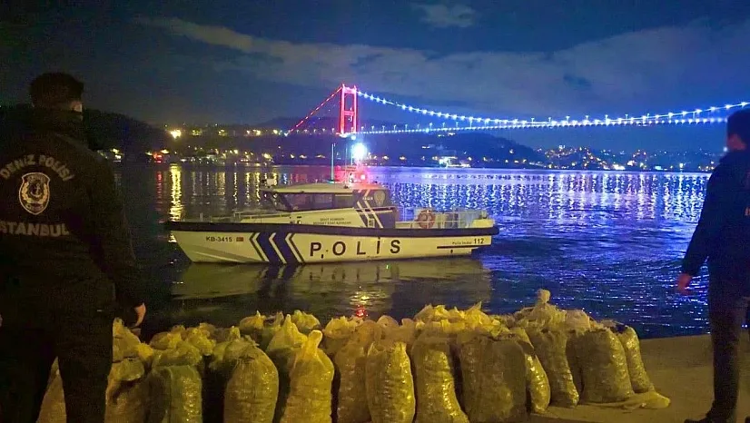 İstanbul'da 2,5 Ton Kaçak Midye Ele Geçirildi! Rekor Ceza Kesildi