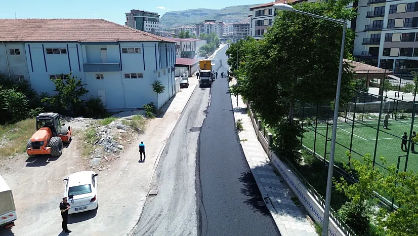 Malatya Battalgazi Selçuklu Mahallesi'nde Asfalt Çalışması Tamamlandı!