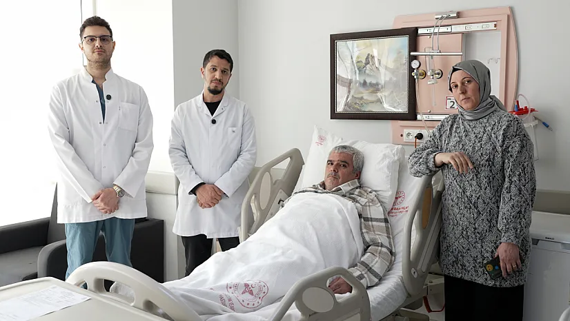 Malatya'da 130 Kiloluk Hastadan 20 Santimetrelik Dev Kitle Çıkarıldı!