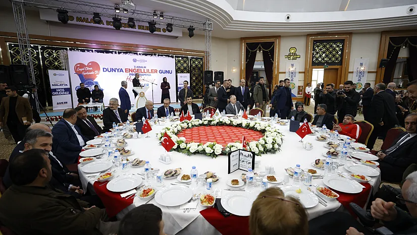 Malatya'da Dünya Engelliler Günü Akülü Sandalye Desteği