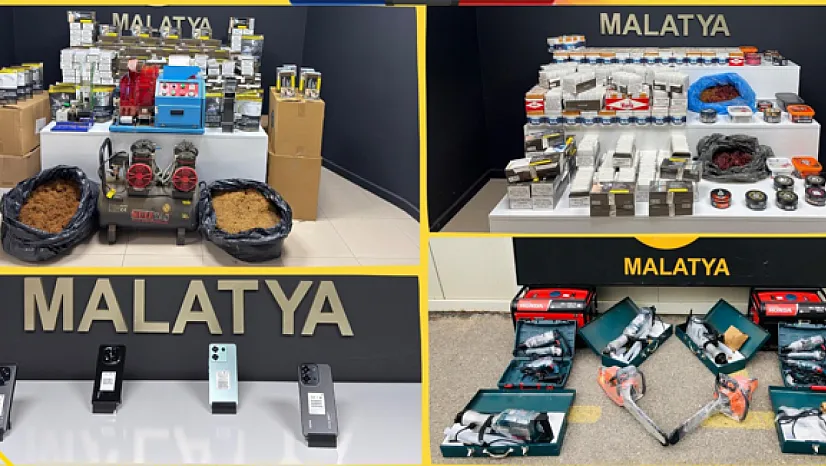 Malatya'da Kaçakçılık Operasyonu: 10 Gözaltı