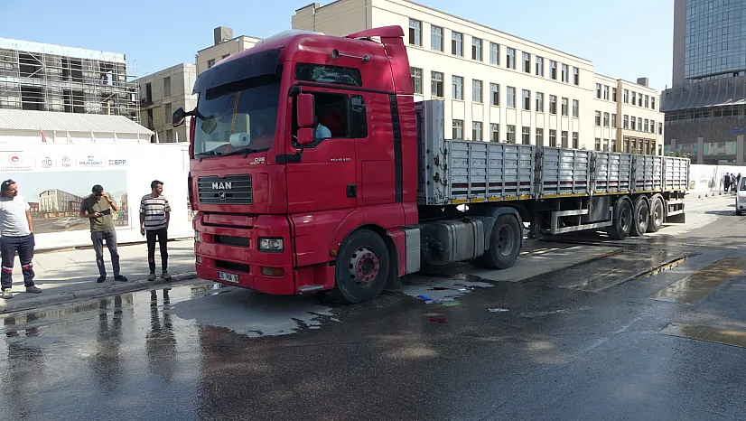 Malatya'da tır yayaya çarptı: 1 yaralı