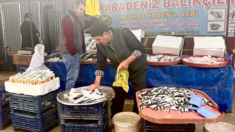 Malatya Darende'de Balık Pazarında Hareketlilik