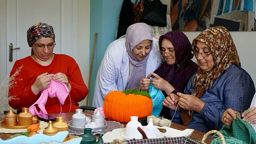 Malatya Yeşilyurt'ta Kursiyerler Hem Öğreniyor Hem Üretiyor!