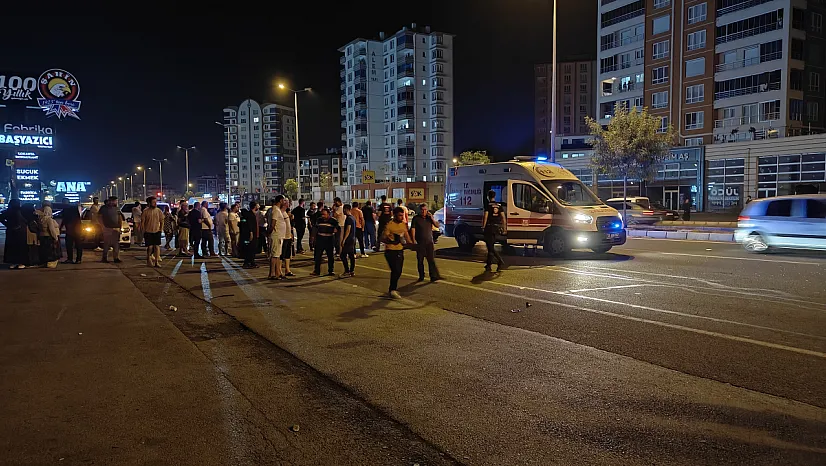 Otomobilin biri çarptı, biri ezdi!