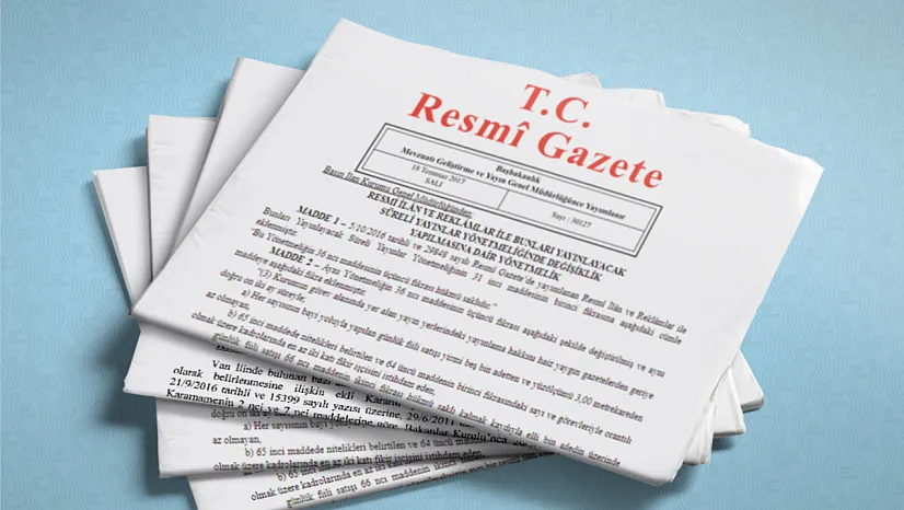 Resmî İlan ve Reklam Yönetmeliğinde Yeni Düzenlemeler