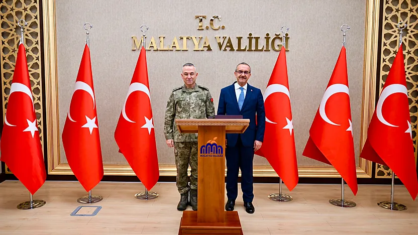 2'nci Ordu'da Görev Değişimi Sonrası İlk Temas! Korgeneral Yaralı'dan Vali Yavuz'a Ziyaret