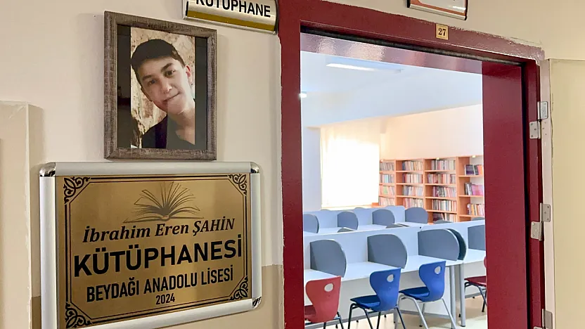 14 Yaşındaki İbrahim Eren Şahin'in Adı Kütüphanede Ölümsüzleştİ!