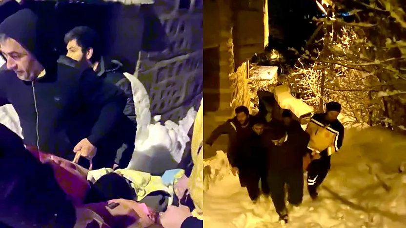 Arapgir'de Ambulans Giremedi, Mahalleli Seferber Oldu!