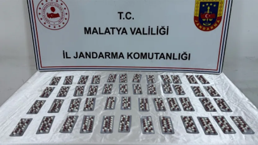 Battalgazi'de Zehir Tacirlerine Darbe: 661 Sentetik Hap Ele Geçirildi!