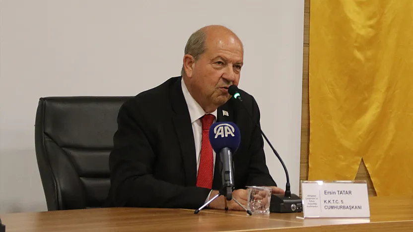 KKTC Cumhurbaşkanı Tatar Malatya'da Konuştu! Mavi Vatan İçin Uyarı