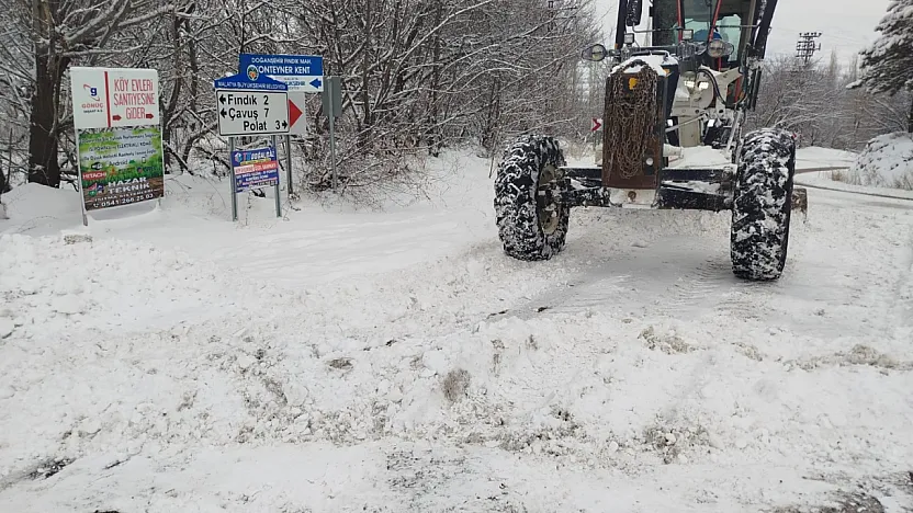 Darende'de Don ve Buzlanma Alarmı