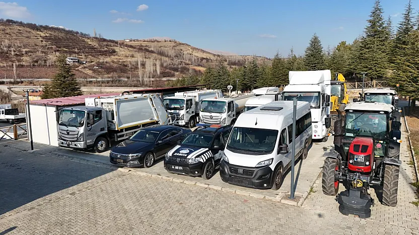 Doğanşehir'de 14 Yeni Araçla Hizmette Hız ve Etkinlik