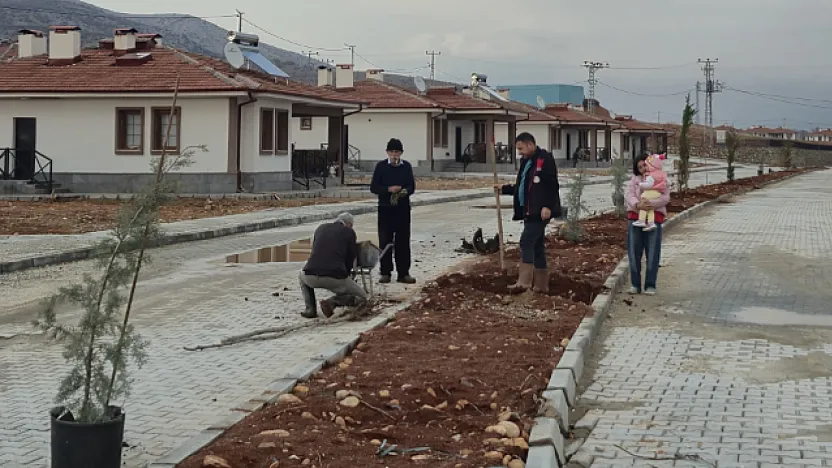 Doğanşehir'de Yeni Yaşam Alanları Yeşilleniyor!