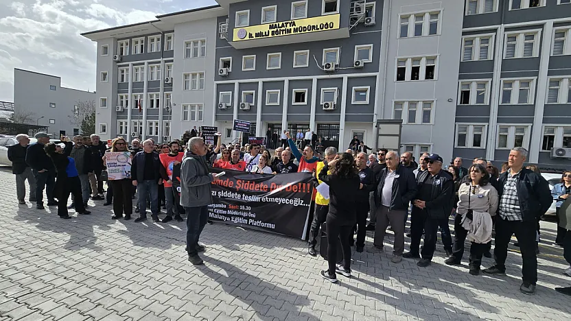Eğitim-Bir-Sen'den Malatya'da Eylem! Okul Polisi ve Güvenlik Talebi
