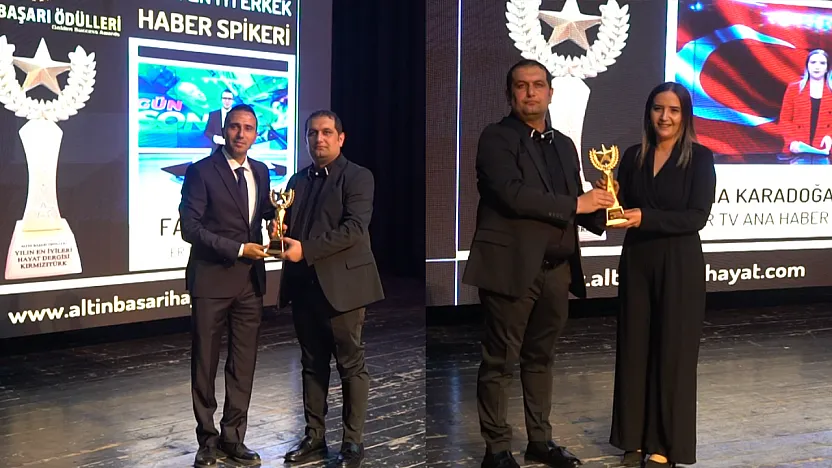 ERTV'ye 2 Ayrı Altın Başarı Ödülü Verildi