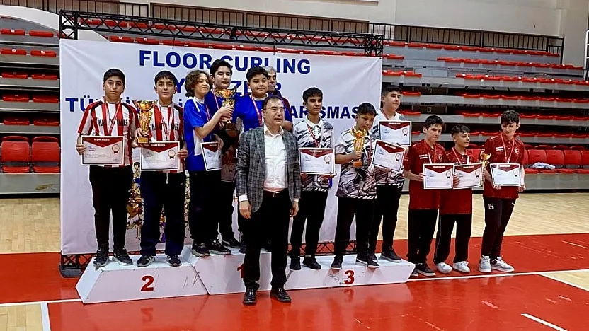 Floor Curling'de Malatya Rüzgarı! Türkiye İkincisi Oldular