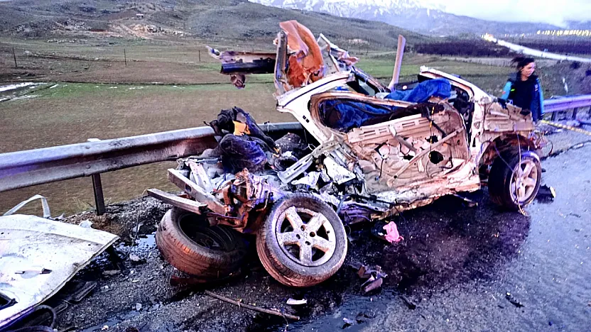 Malatya-Adıyaman Yolu Kazada Ölenlerin Kimlikleri ve Yaşları Belli Oldu!