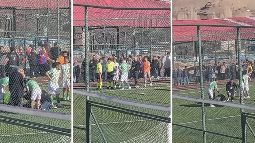 Malatya Amatör Lig'de Şok Olay: Yan Hakeme Scooter İsabet Etti, Maç Tatil Edildi