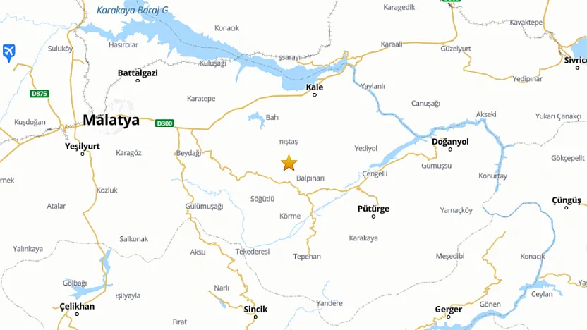 Malatya Battalgazi'de Peş Peşe 2 Deprem!