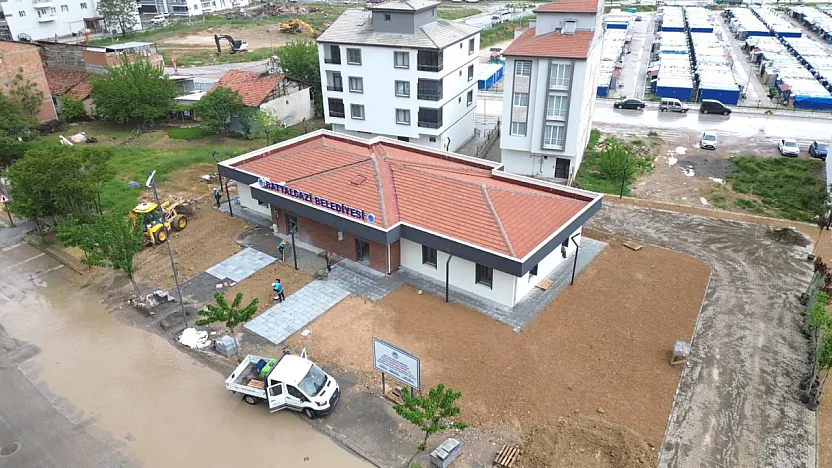 Malatya Battalgazi'de Taziye Evi Projesi Sona Yaklaştı!
