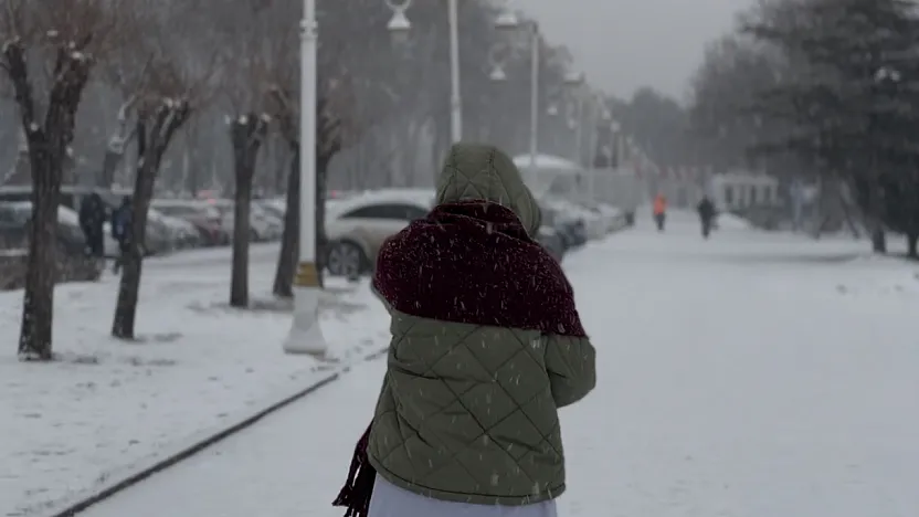 Malatya Beyaza Büründü Kar Yağışı Etkisini Arttırdı