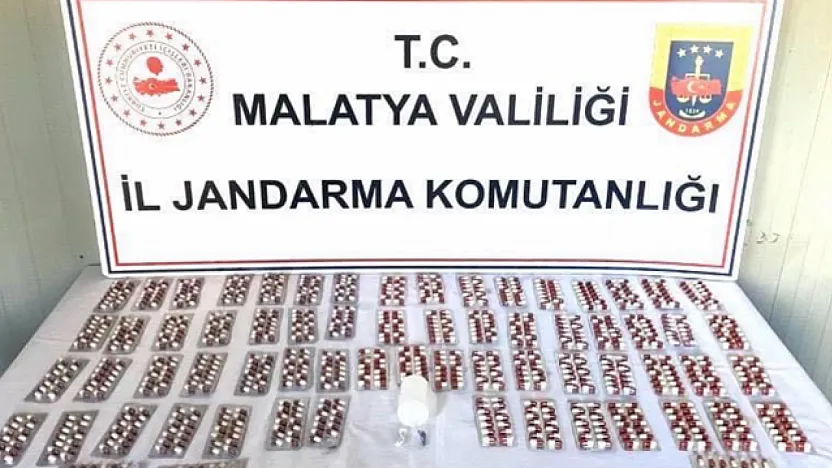 Malatya'da Binlerce Uyuşturucu Hap Ele Geçirildi!
